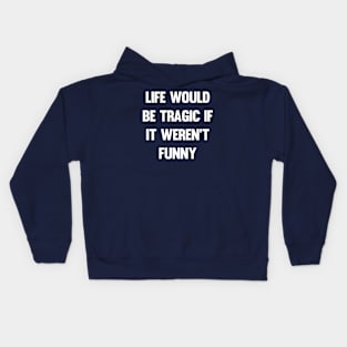 Stephen Hawking Quote Kids Hoodie